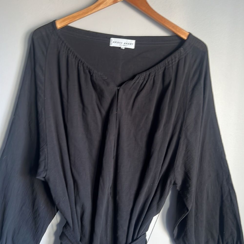 APIECE APART isla BLack Shorts Romper - Picture 4 of 13